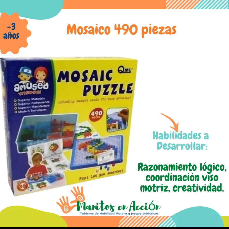 MOSAICO X 490 PIEZAS