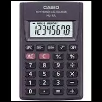 CALCULADORA CASIO 8 DIGITOS HL-4A