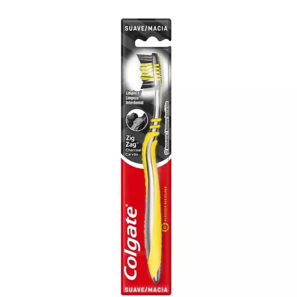 CEPILLO COLGATE Zig Zag Carbon Suave