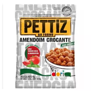 Amendoim Pettiz Tomate Manjericão 90