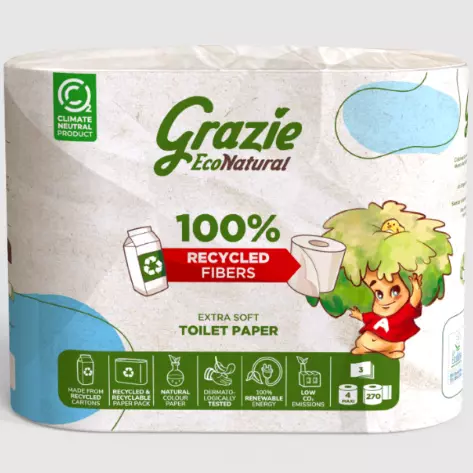 Papel higiénico natural