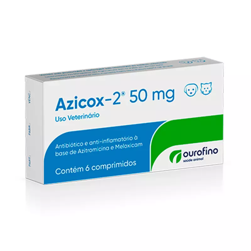 Azicox 2 50mg Ourofino