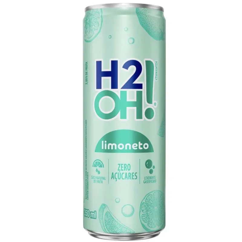 H2O Limoneto Lata 350ml