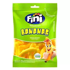 Bala Fini bananas 80g