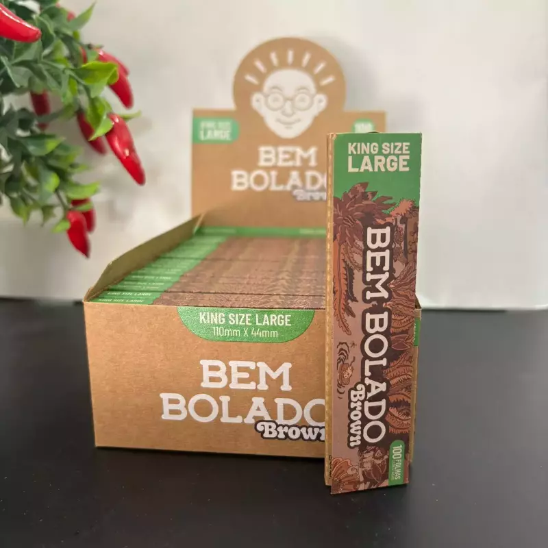 Seda Bem Bolado Brown 100 Folhas
