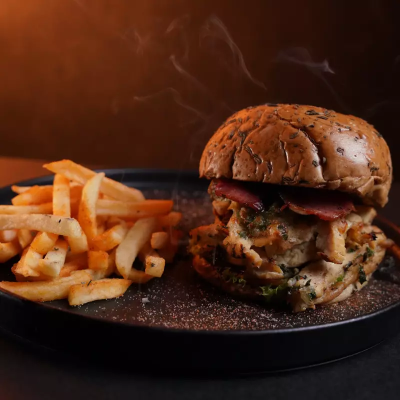 HAMBURGUESA DE POLLO