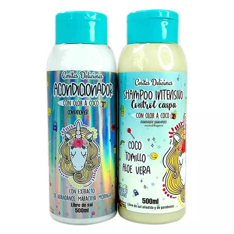 KIT BASICO ANTICASPA 500ML