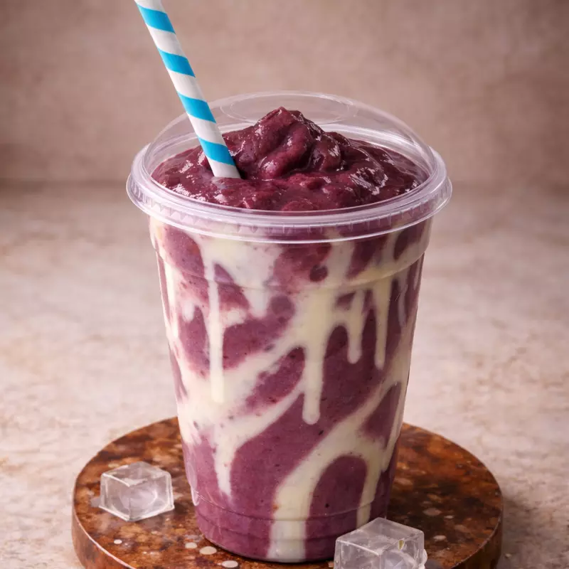 VITAMINA AÇAÍ E CUPUAÇÚ