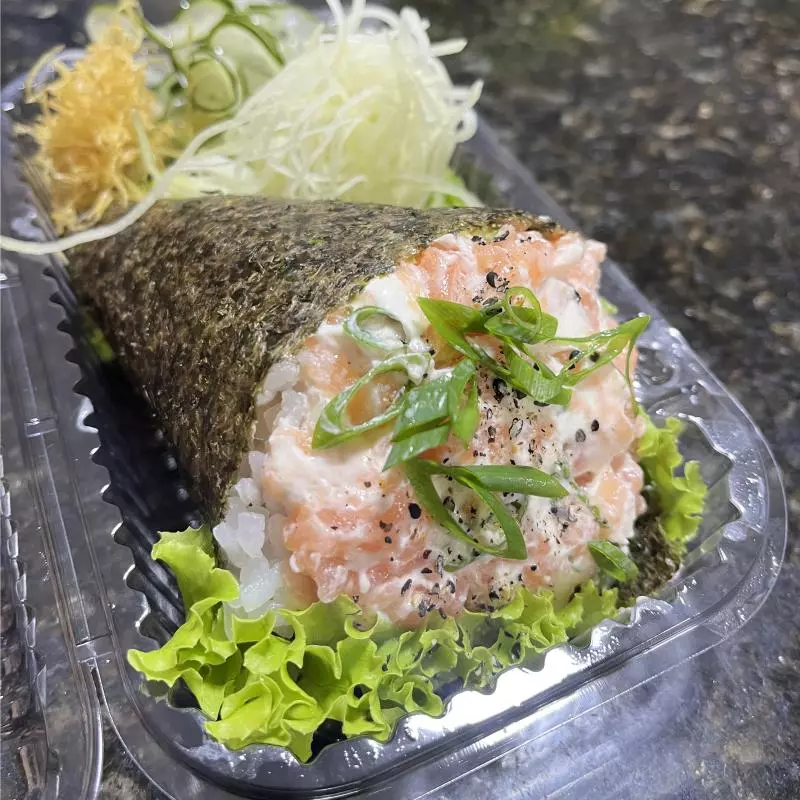 Temaki Salmão Natural