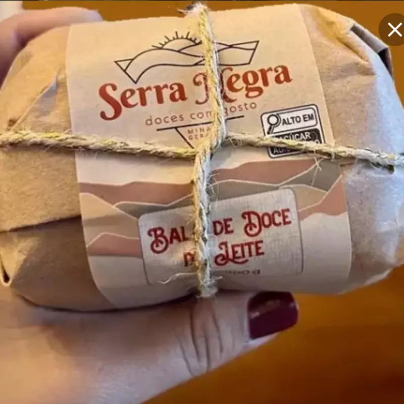 Bala de leite Serra negra 400g CX/18