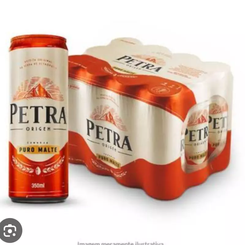 Cerveja Petra 473ml pack 12und