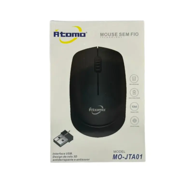 MOUSE S/FIO ATOMO MO-JTA01