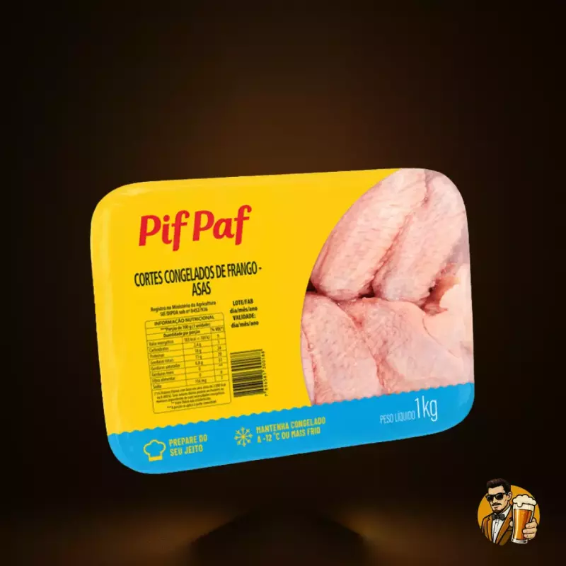 Asa de Frango Bandeja Pif Paf