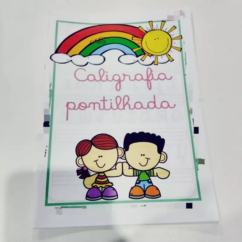 Caligrafia Pontilhada - Simples