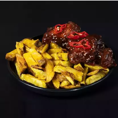 ALITAS EN MIEL PICANTE