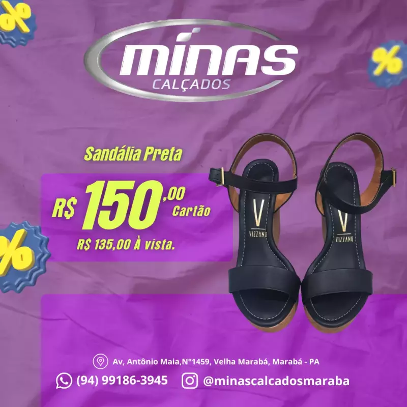 Sandália Preta RF:62832000
