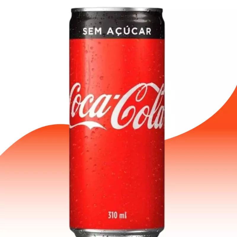 COCA COLA ZERO LATA