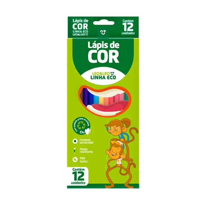 Lápis de Cor - Linha Eco Leo & Leo