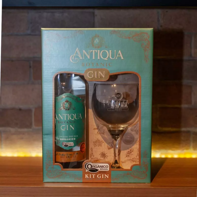 Kit Gin Antiqua com Taça