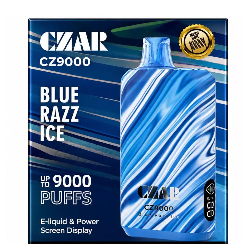 Czar- Blue Razz ice 🫐🫐🧊🧊
