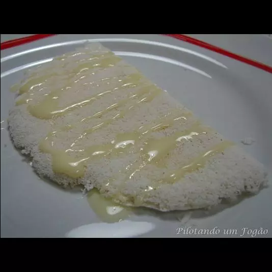 Tapioca Leite Condensado e Côco