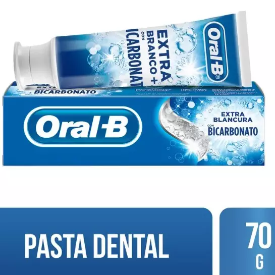 Crema Dental Oral B bicarbonato 58ml