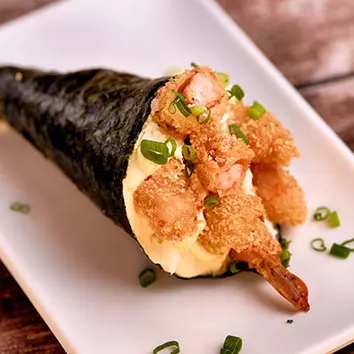 Langostinos apanados