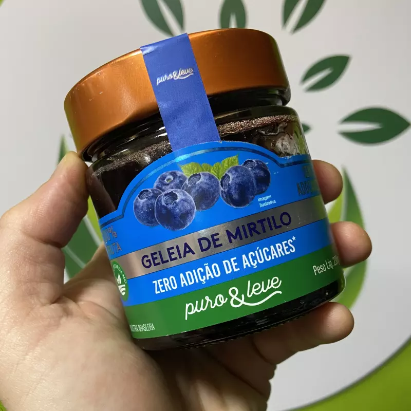 Geleia mirtilo Puro & Leve