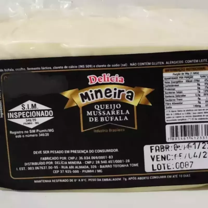 QUEIJO MUSSARELA BÚFALO