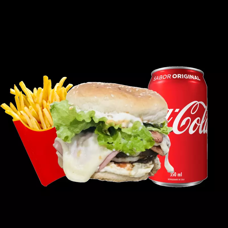 misto + Fritas + Lata