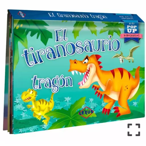 El tiranosaurio Tragón - Pop UP