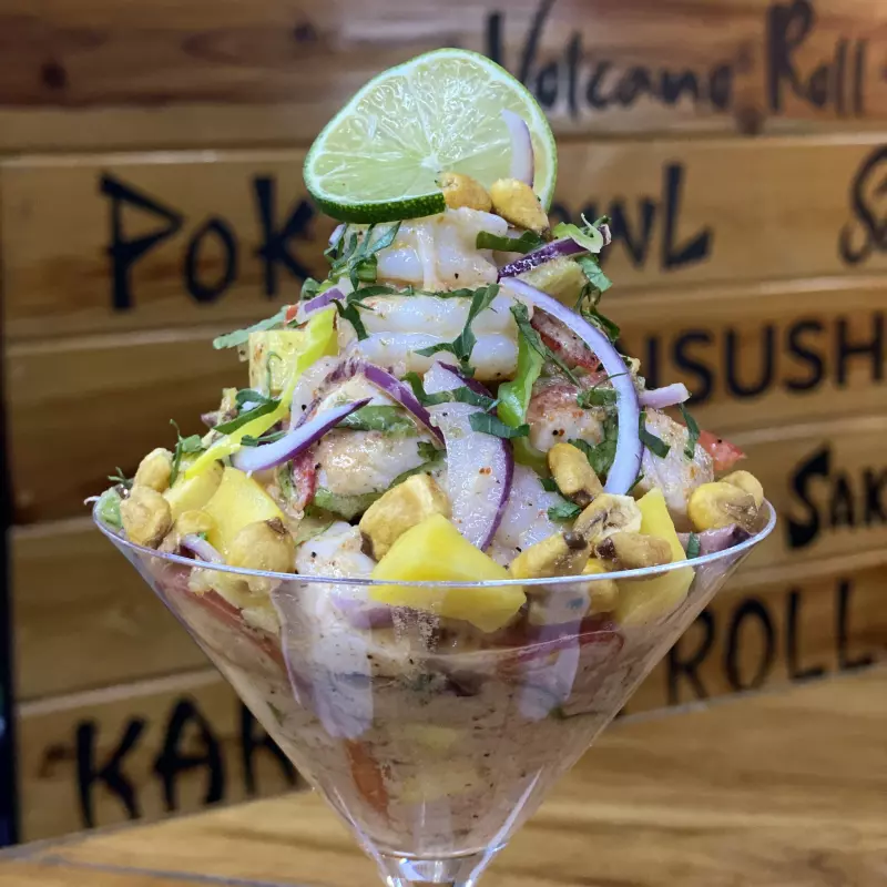 Ceviche Tradicional con Mango