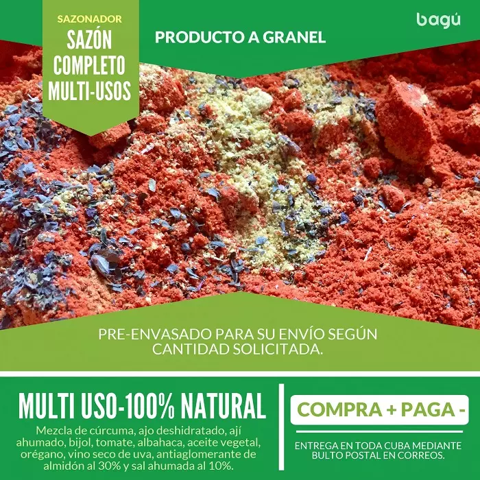 🔥¡NUEVO! Sazón completo multi usos.