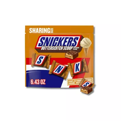 Snickers butterscotch scoop 6.43 oz