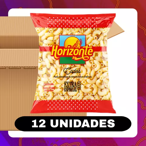 Bulto Horizonte Pasta Codos 1kg