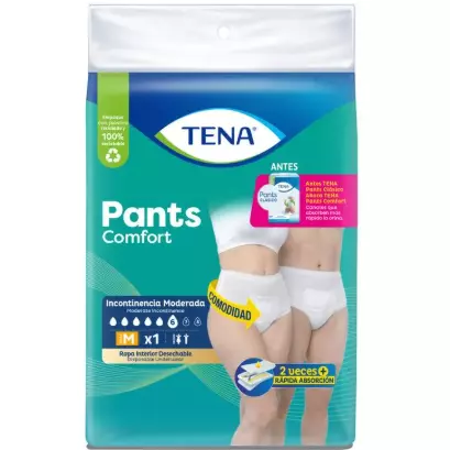 Tena Pants Clasico Talla M X 1 Und