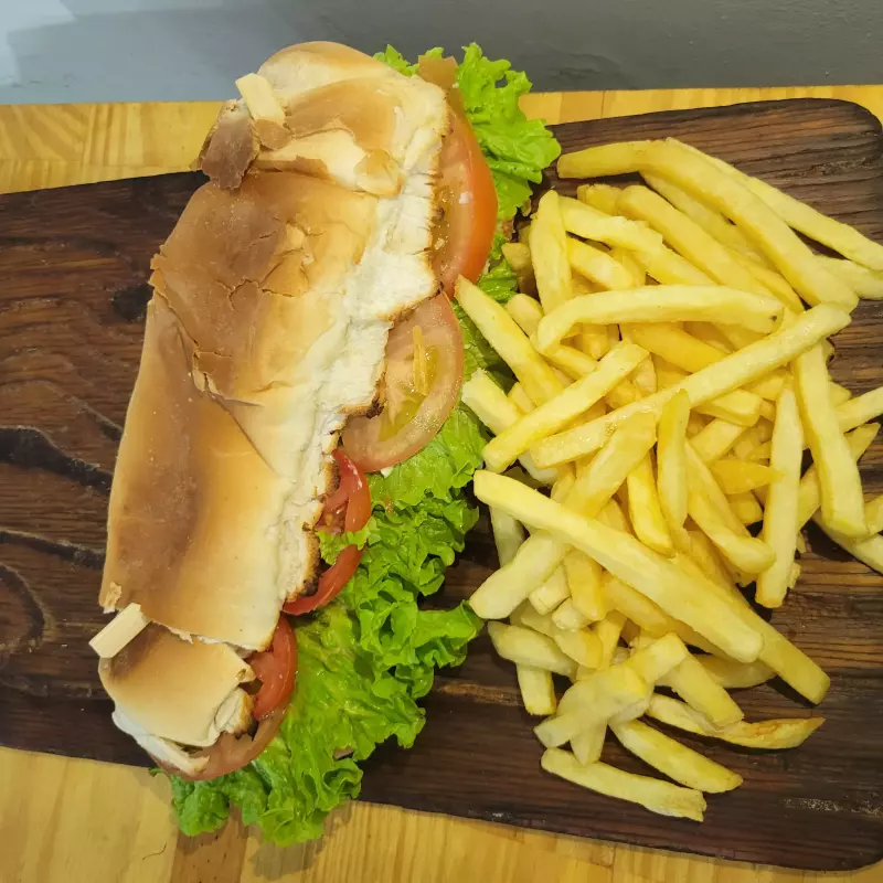 Torpedo comun con papas