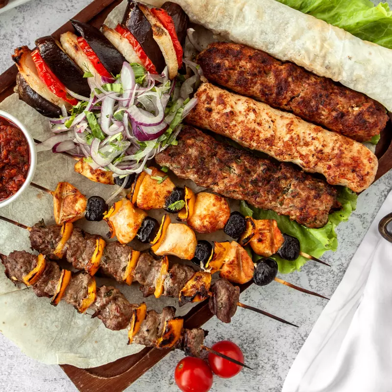 Plat Brochette Mixte