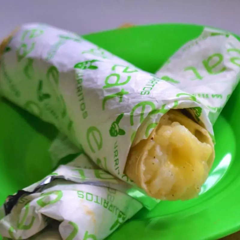 BURRITO DE PAPA & QUESO