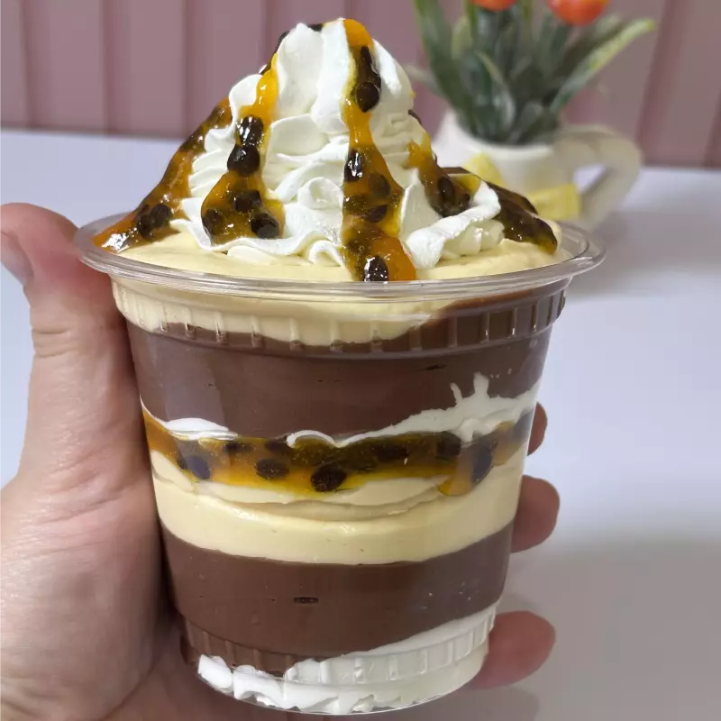 Copo explosão de maracujá