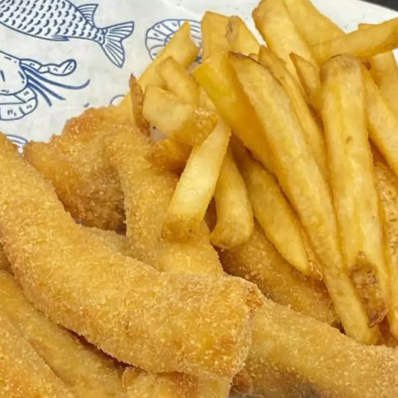 5 Deditos de pescado empanizados