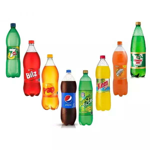 Bebidas de litro y medio $2500