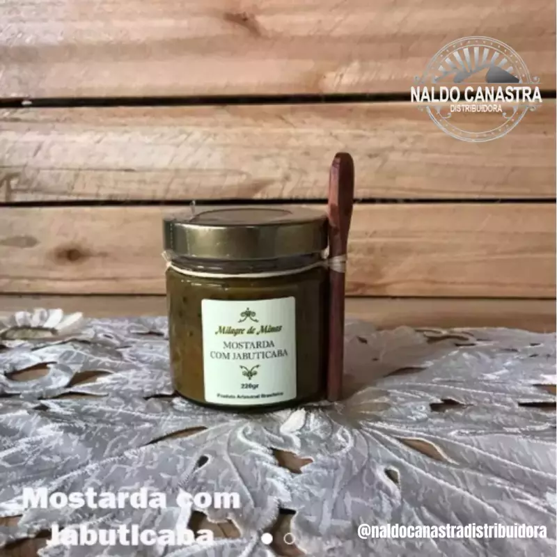 Mostarda com Jabuticaba