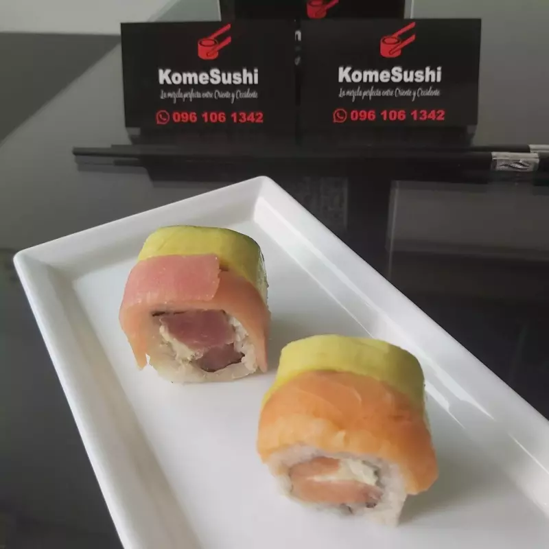 Salmón o Atun /Aguacate (10 piezas)