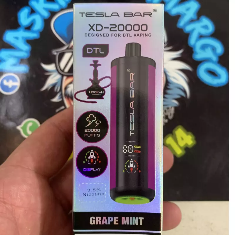 Tesla- Grape Mint 🍇🧊