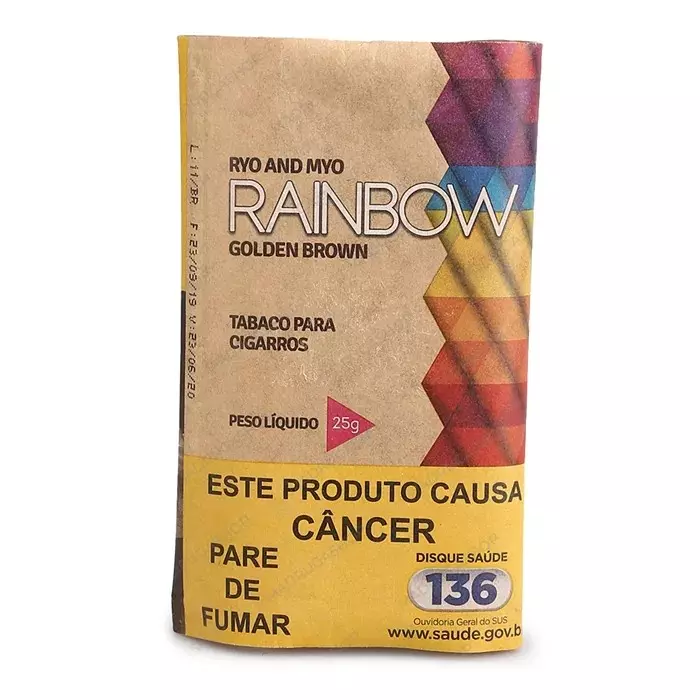TABACO RAINBOW GOLDEN BRONW 25G