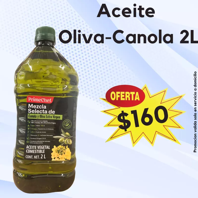 GALON ACEITE DE OLVIA CANOLA 2L