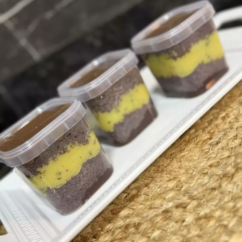 Bolo Maracujá com chocolate
