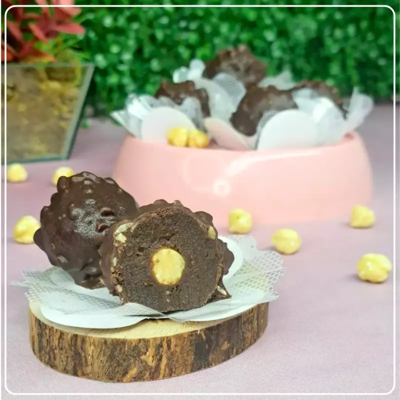 Bombom de Avelã ("Ferreiro Rocher")