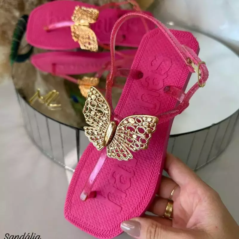 Sandália havaianas pink